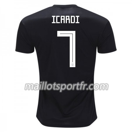 Maillot de Foot Argentine Icardi 7 Exterieur Coupe du monde 2018 Maillot de Foot Argentine Icardi 7 Exterieur Coupe du monde 2018